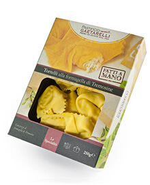 Tortelli alla formagella di Tremosine