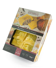 Ravioloni ai funghi porcini