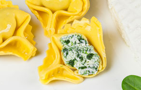 Tortelloni ricotta e spinaci