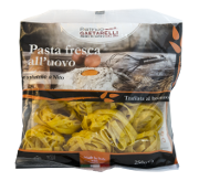 Tagliatelle all'uovo  di pasta fresca