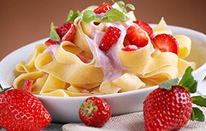 Pappardelle alle fragole
