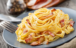 Tagliatelle alla carbonara