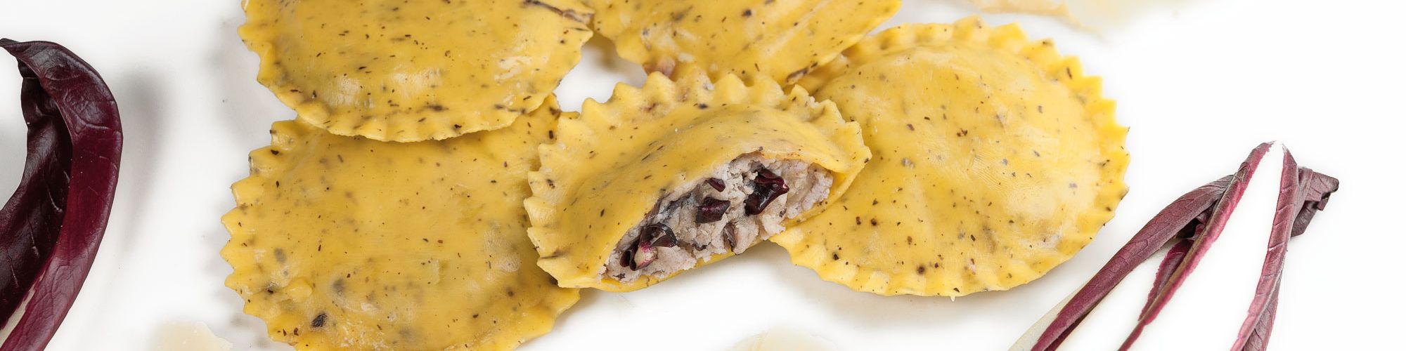 Medaglioni al radicchio rosso e Asiago DOP