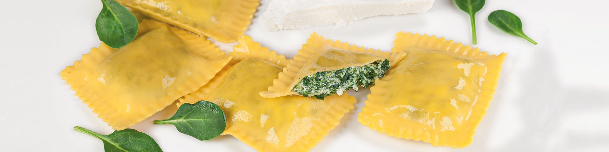 Ravioloni ricotta e spinaci