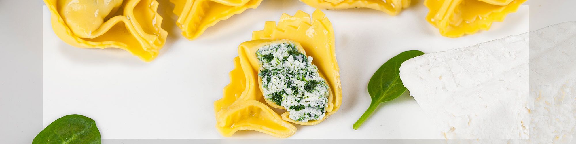 Tortelloni alla ricotta e spinaci