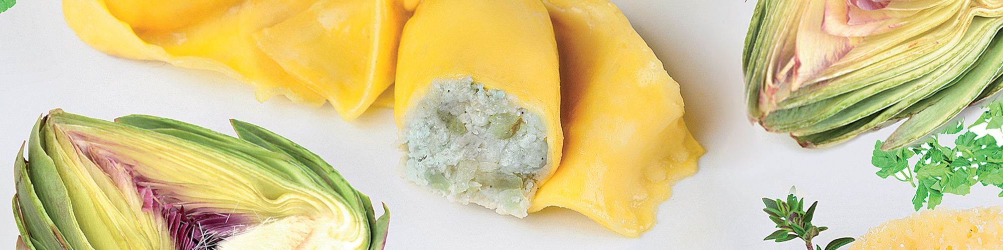 Tortelloni ai cuori di carciofi