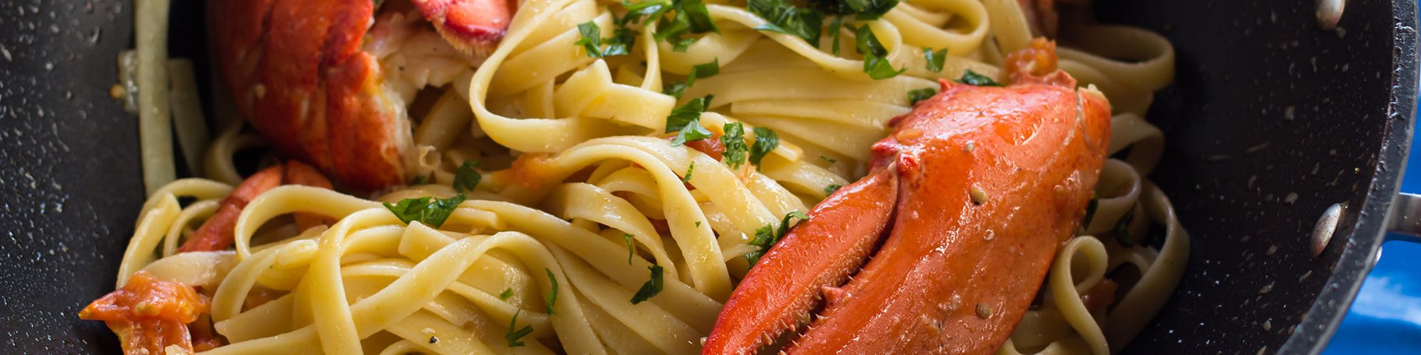 ricetta Tagliatelle all'astice con pasta fresca